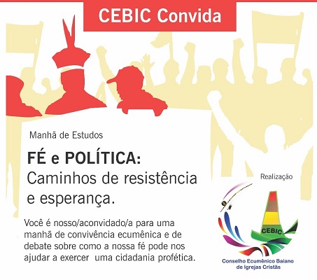 CEBIC promove manhã de estudos sobre Fé e Política